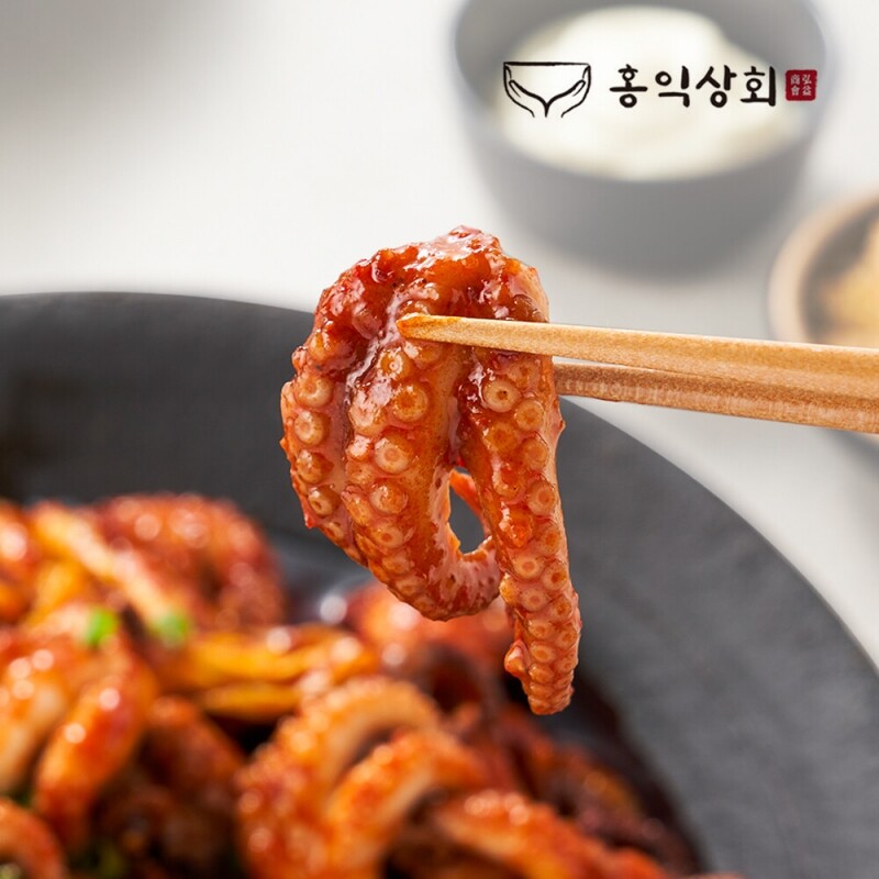홍익상회,[Hongik Market] 홍익쭈꾸미 500g 빅사이즈 매콤달콤 쫄깃탱글 양념쭈꾸미볶음