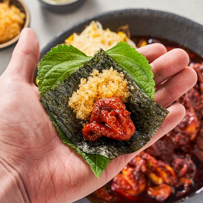 홍익상회,[Hongik Market] 홍익쭈꾸미 500g 빅사이즈 매콤달콤 쫄깃탱글 양념쭈꾸미볶음