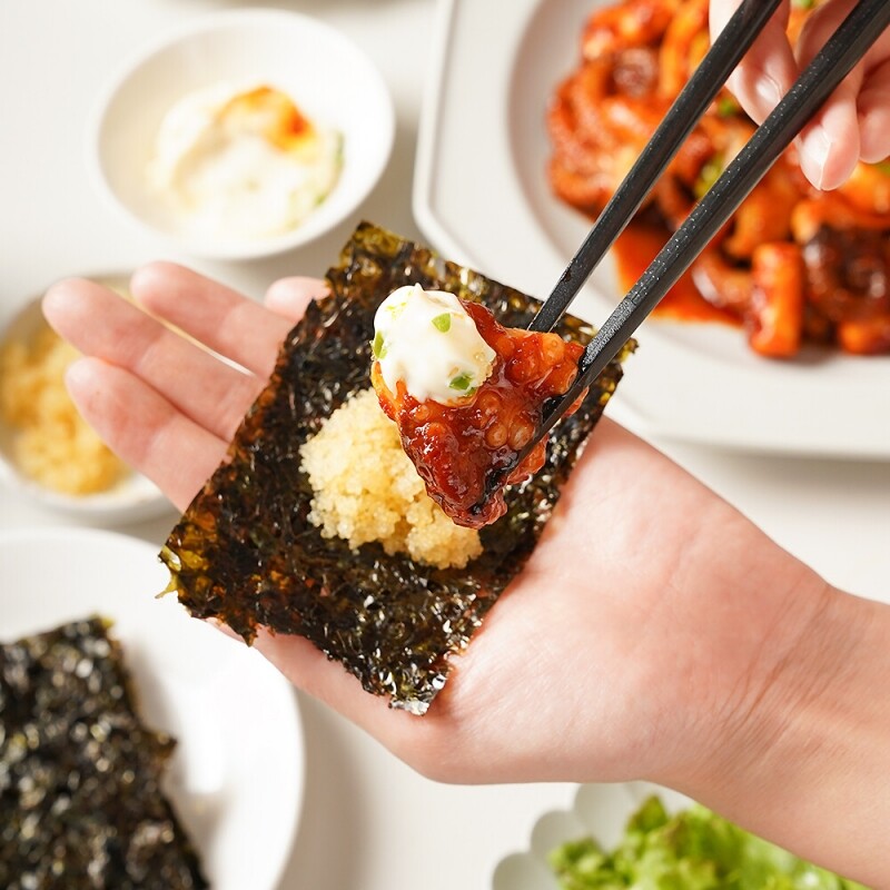 홍익상회,[Hongik Market] 팔팔쭈꾸미 500g 양념 쭈꾸미 볶음 캠핑 밀키트