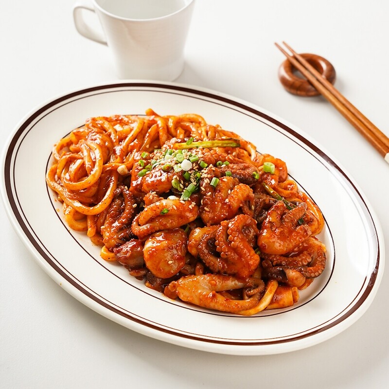 홍익상회,[Hongik Market] 팔팔쭈꾸미 500g 양념 쭈꾸미 볶음 캠핑 밀키트