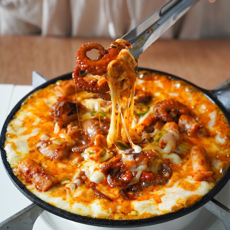 홍익상회,[Hongik Market] 팔팔쭈꾸미 500g 양념 쭈꾸미 볶음 캠핑 밀키트