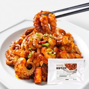 [Hongik Market] 팔팔쭈꾸미 500g 양념 쭈꾸미 볶음 캠핑 밀키트