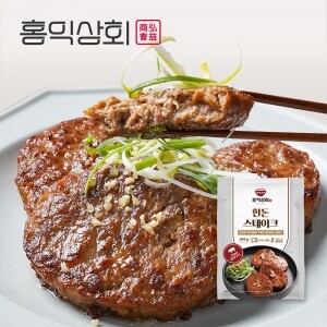 [Hongik Market] 한돈스테이크 100g x 4장 오븐에 구운 직화 스테이크