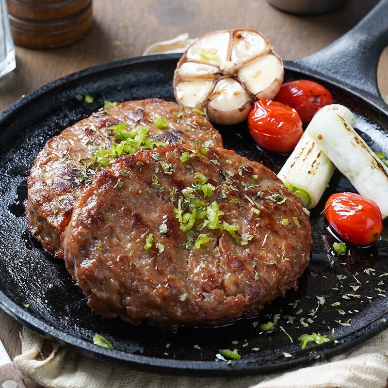 홍익상회,[Hongik Market] 한돈스테이크 100g x 4장 오븐에 구운 직화 스테이크