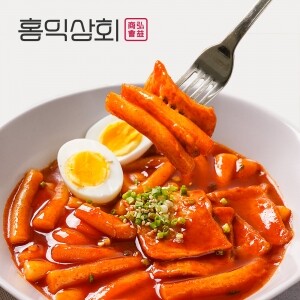 [Hongik Market] 옛날 철판 떡볶이 460g 밀떡볶이 밀떡 어묵 밀키트